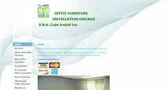 Desktop Screenshot of cubeinstallinc.com